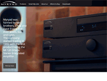 Tablet Screenshot of myryad.co.uk